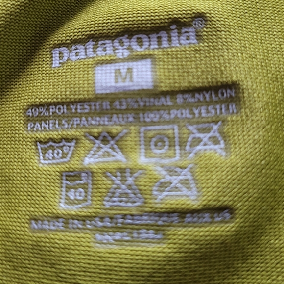 Patagonia Men's Green SS Shirt - Picture 5 of 6